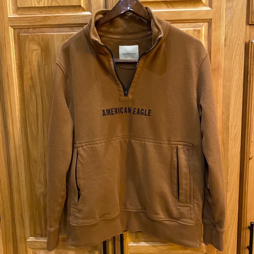 American Eagle 1/4 zip sweatshirt